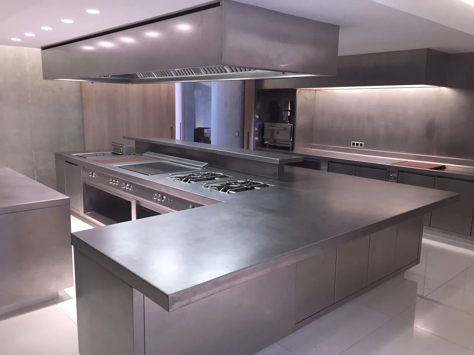 Cocina inoxidable Mansión Titanium · Ibiza